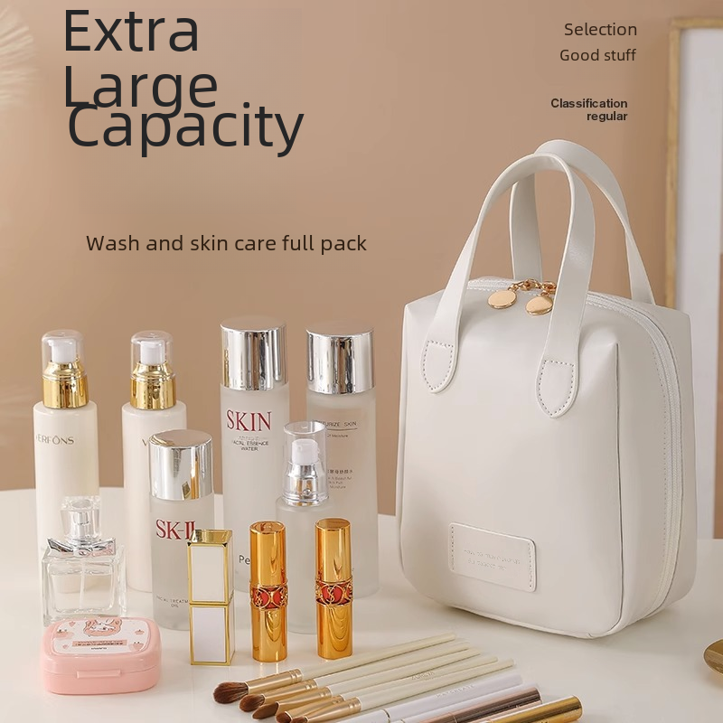 Lucienna Women's Makeup Bag - Portable Waterproof Travel Case
