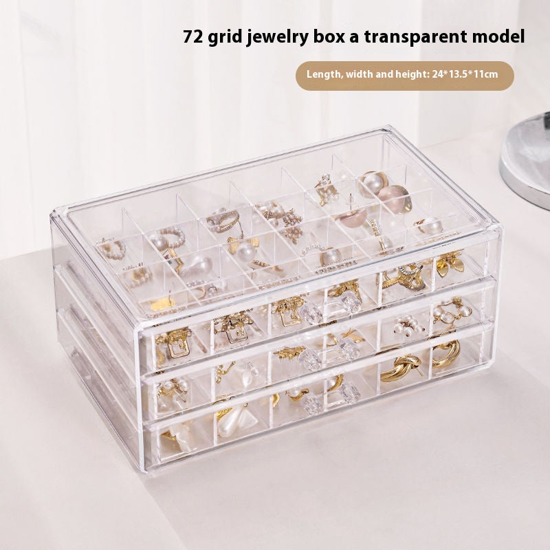 Transparent Jewelry Box