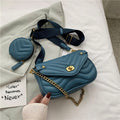 Trendy Women's Summer Shoulder Satchel with Chain