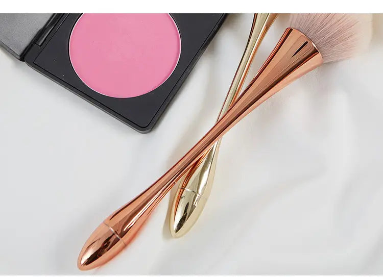 Rose Golden Blush Brushes for Face Makeup