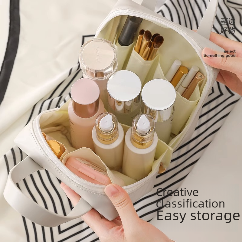 Lucienna Women's Makeup Bag - Portable Waterproof Travel Case
