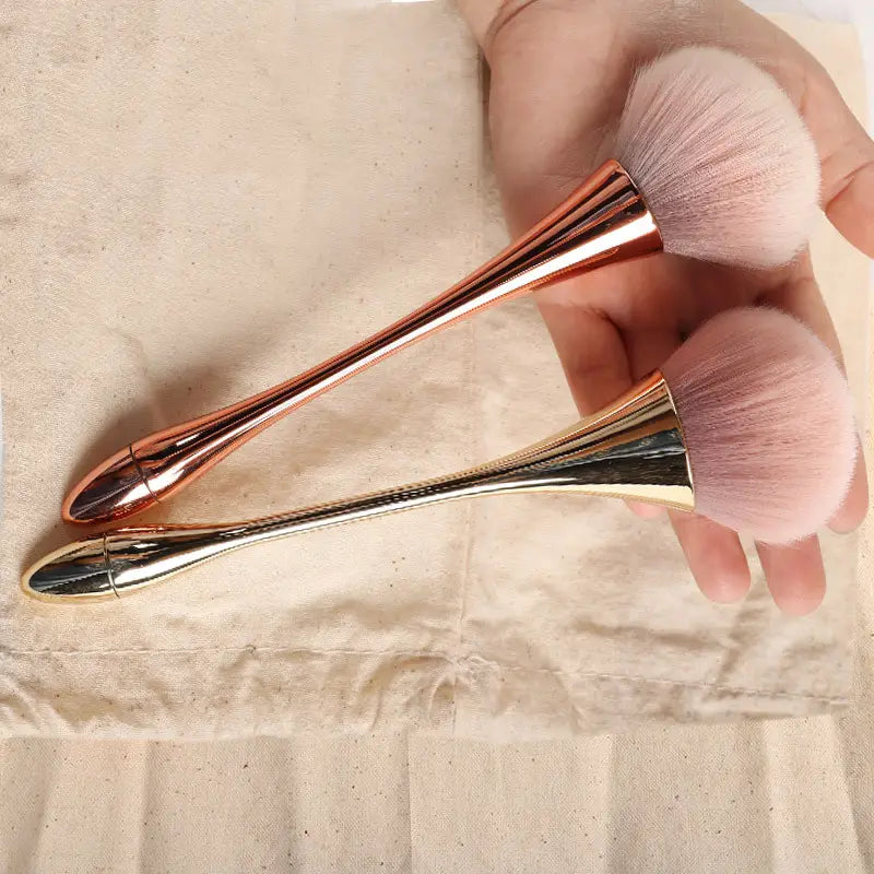 Rose Golden Blush Brushes for Face Makeup